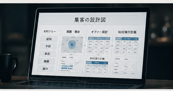 Googleマップ・MEO施策を含む店舗集客の設計図